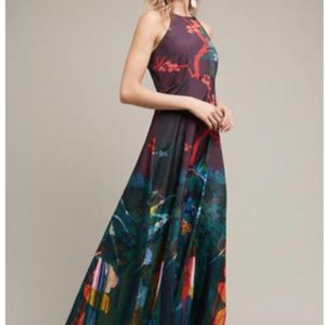 ANTHROPOLOGIE MOULINETTE SOUERS MAXI DRESS
